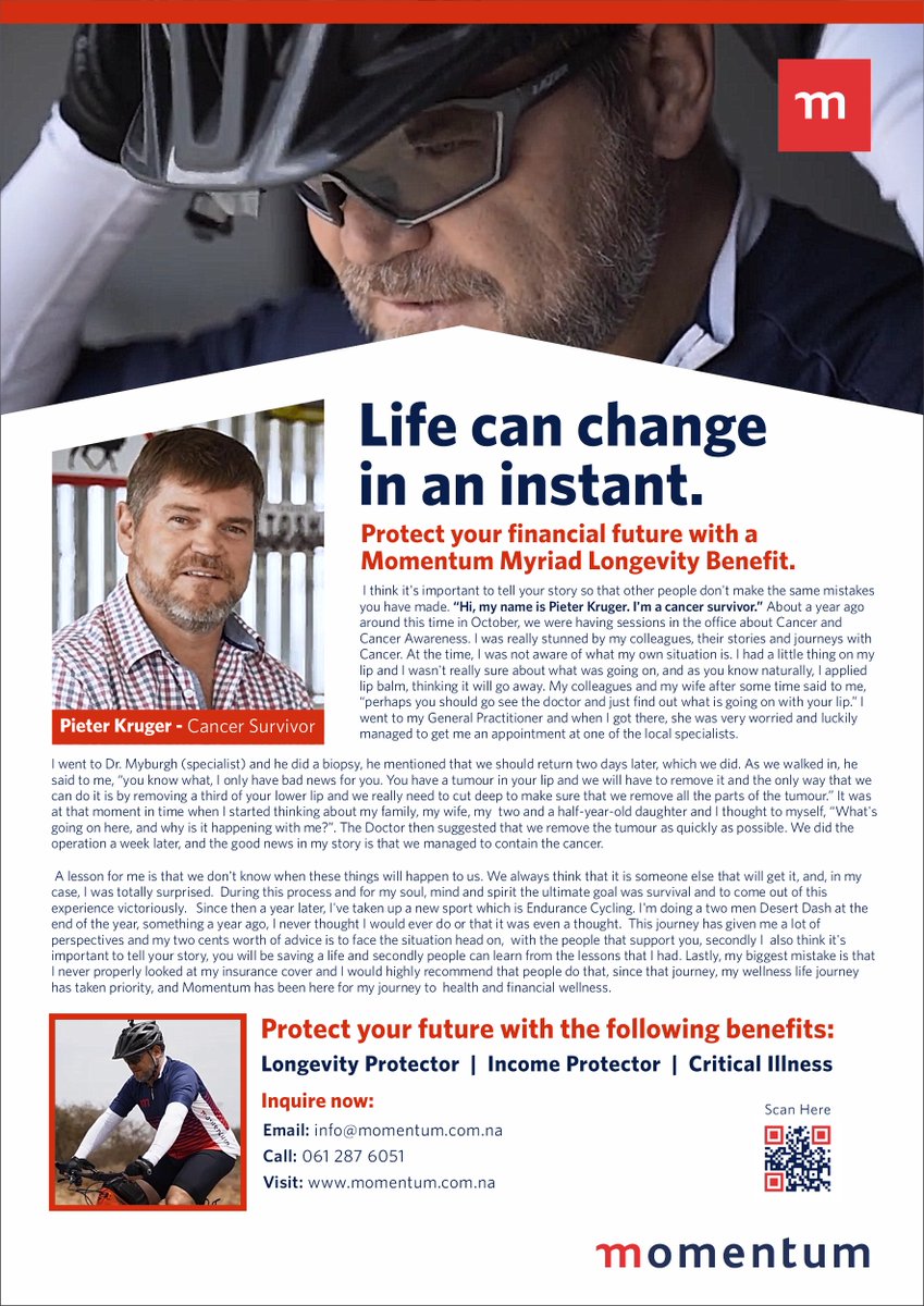 Momentum Namibia tweet media