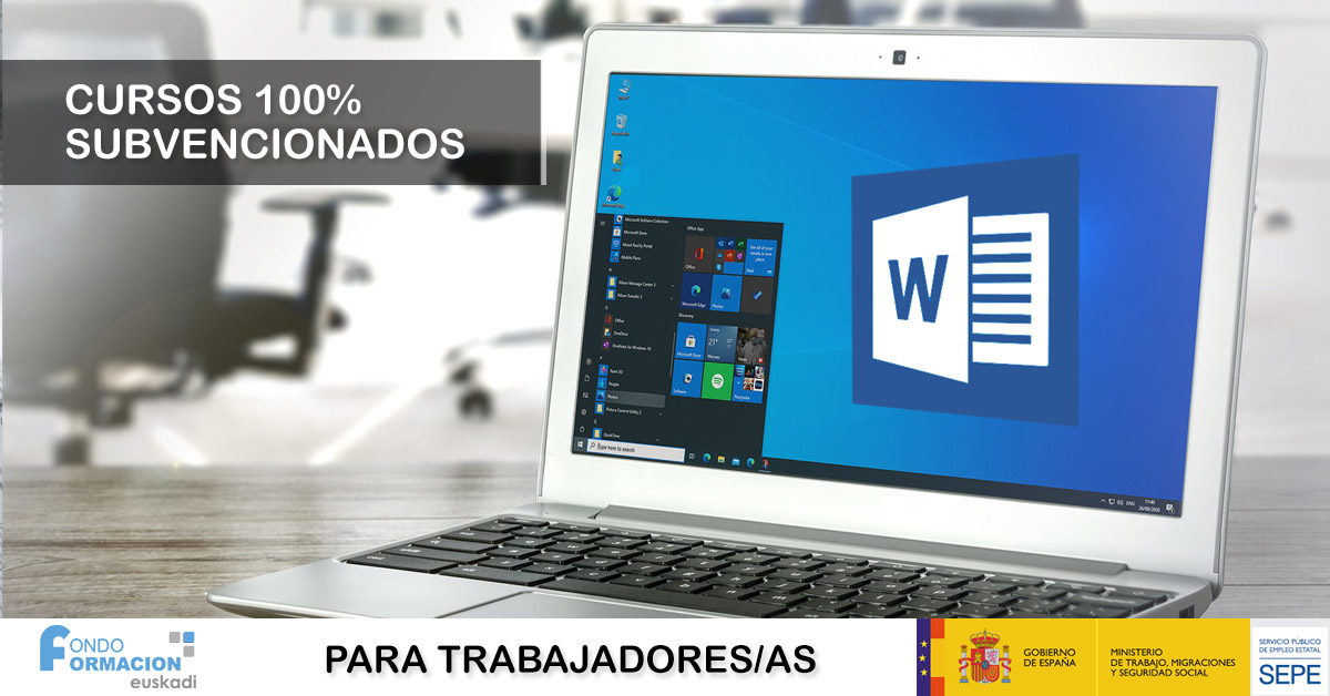 ffeuskadi's tweet photo. Domina WORD con este curso de Nivel Avanzado ¡¡¡Próximo inicio!!!! https://t.co/jS40NlAjEx #cursosgratuitos #bizkaia #CursoWord #word #microsoftWord #Trapagaran #sepe #trabajadores https://t.co/ghmgqeUKhf