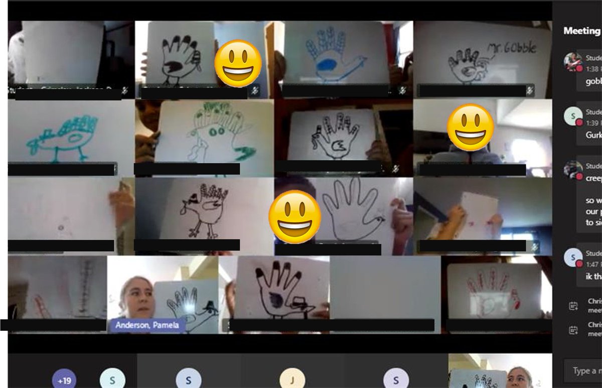 GLESPhysEd's tweet image. 5th Grade did some awesome Fitness Turkey Drawings!  🦃