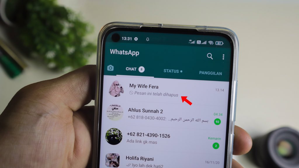 Randy_Andito's tweet image. Cara Terbaru Mengetahui Isi Pesan WhatsApp yang Dihapus Oleh Teman. Sudah nggak bisa bohong lagi! Di jamin kaget dengar jawaban kita!
youtu.be/DjbGqfxiApQ
#TechindoID #TutorialWhatsApp #TutorialAndroid