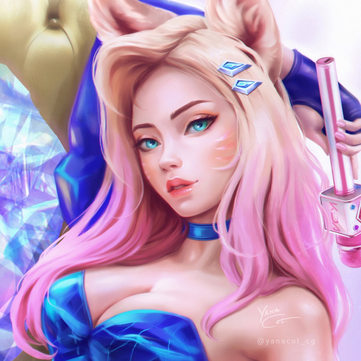Cot_art's tweet photo. Ahri��� | Fan Art

#kdaahri #KdaFanArt #AHRI #LeagueOfLegends #art https://t.co/v1x54q8yFi