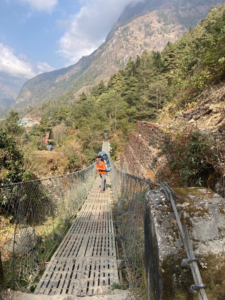 SummitClimbInc's tweet photo. Trekking along the path from Lukla to Phakding. We are the only trekking group! https://t.co/HHTGrNy3Zz
#Lobuche #Lukla #Phakding #TrekkingGroup #LobuchePeak #Climbing #Expedition #SummitClimb https://t.co/L8WGtHxLJt