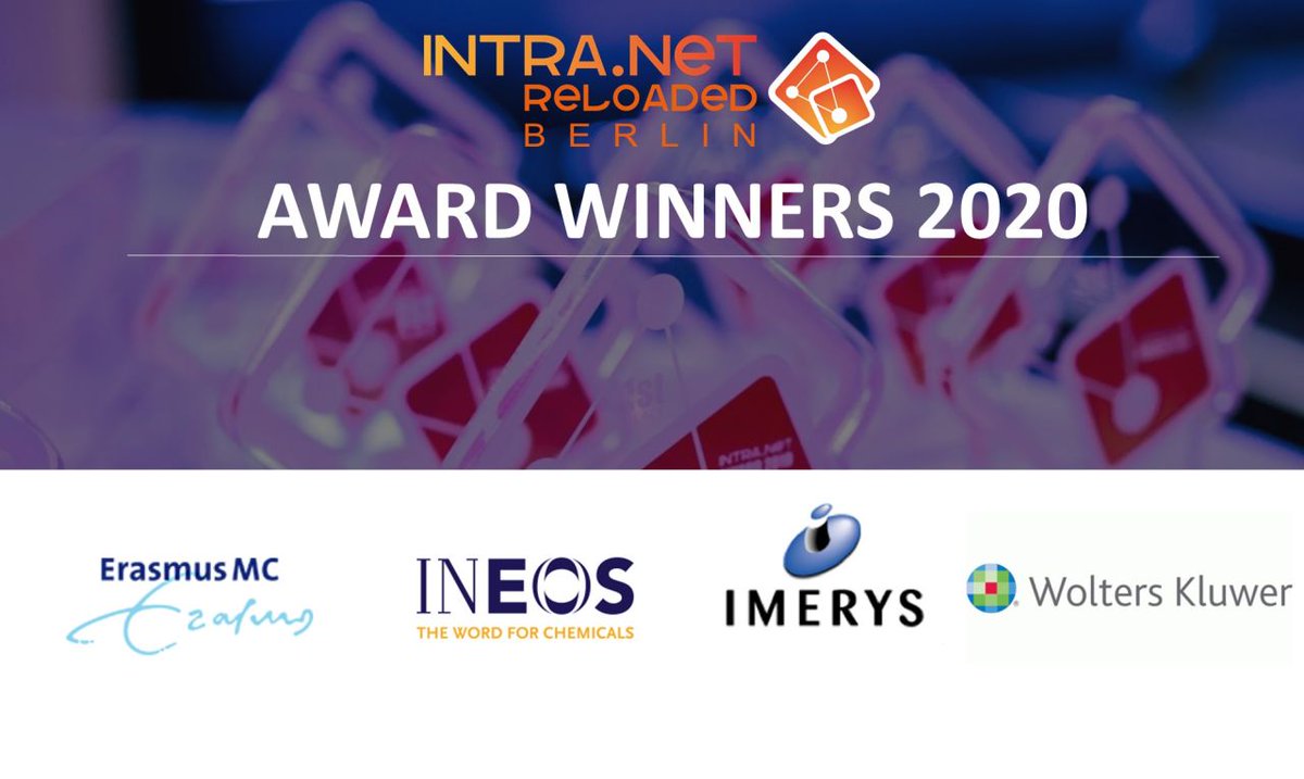 lumapps's tweet photo. Celebrating outstanding efforts at #IntraNETReloaded Berlin Awards 2020! We are extremely proud of the digital transformation journey of our dear customer @Imerys and we want to congratulate them on winning the Best Customer Success Story Award! π https://t.co/3TqujytL07 https://t.co/ElWlJA3bFK
