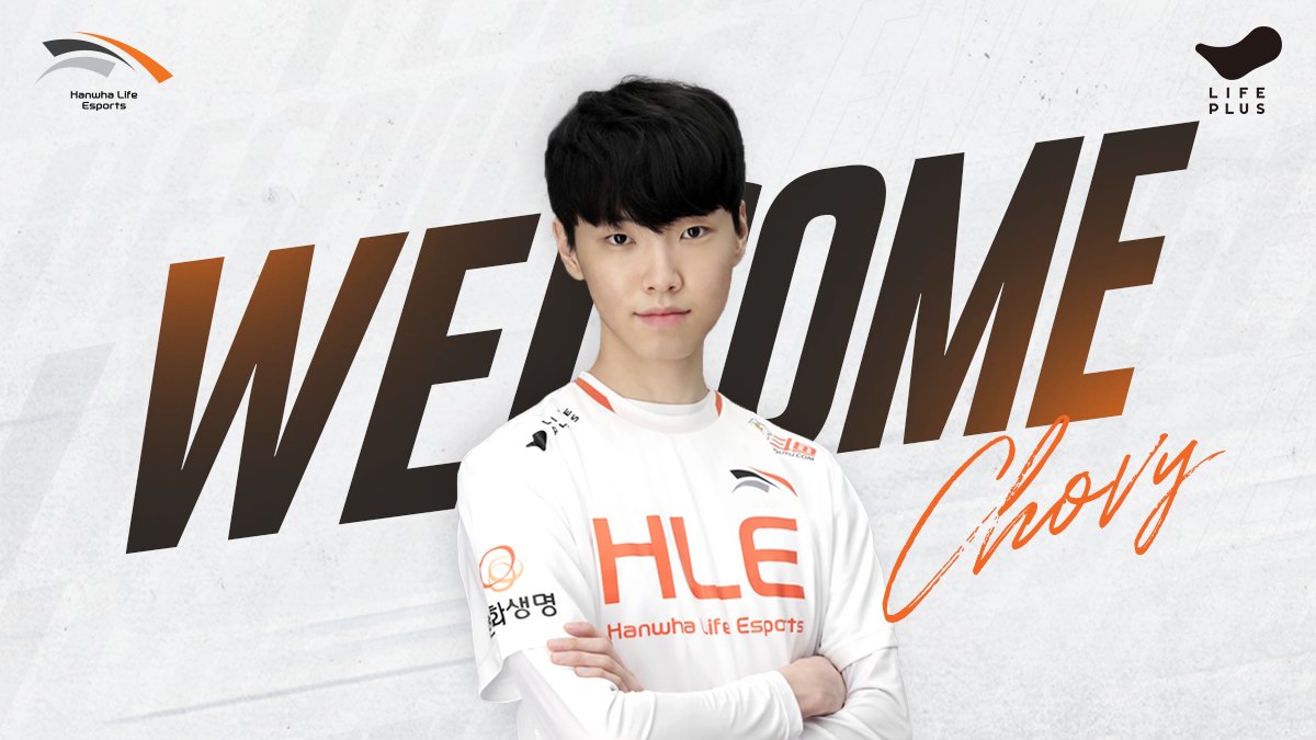 HLEofficial's tweet photo. #Announcement #Chovy #Kor #Eng

뛰어난 피지컬과 극한의 라인 안정성을 지닌 미드라이너 'Chovy' 정지훈 선수가 한화생명e스포츠의 새 시즌을 함께 합니다. 'Chovy' Jung Jihun, a mid laner with excellent physical and extreme line stability, has joined HLE in the new 2021 season. https://t.co/OPNbYoox1Q