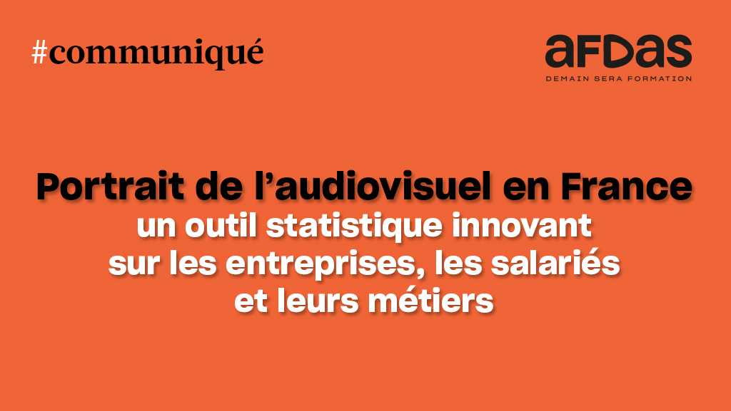 #Communiqué de #presse > Portrait de l’audiovisuel en France
La CPNEF de l’audiovisuel et l’Afdas proposent aujourd’hui un #outil dynamique pour mieux connaitre les 230 000 #salariés travaillant au sein des 10 500 entreprises de l’#audiovisuel. ▶️ https://t.co/mg8IbdIPlX https://t.co/SaFRa1Ldco