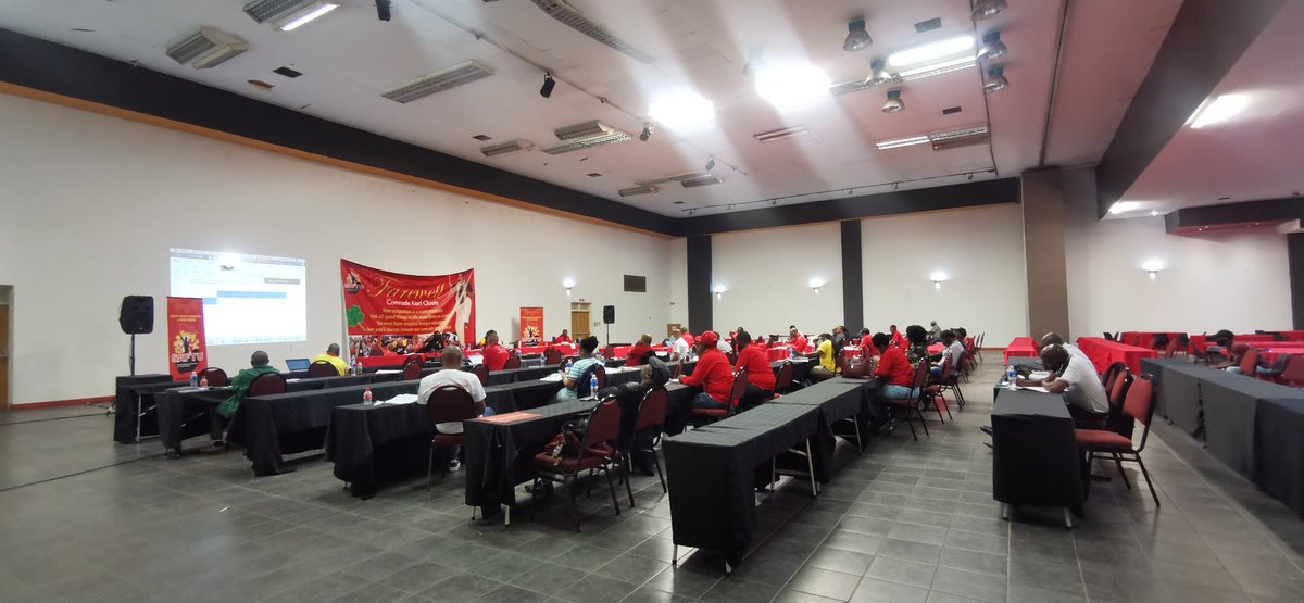 SAFTU_media's tweet photo. Day 2 of #SAFTUNEC https://t.co/zFDyo3ug2M