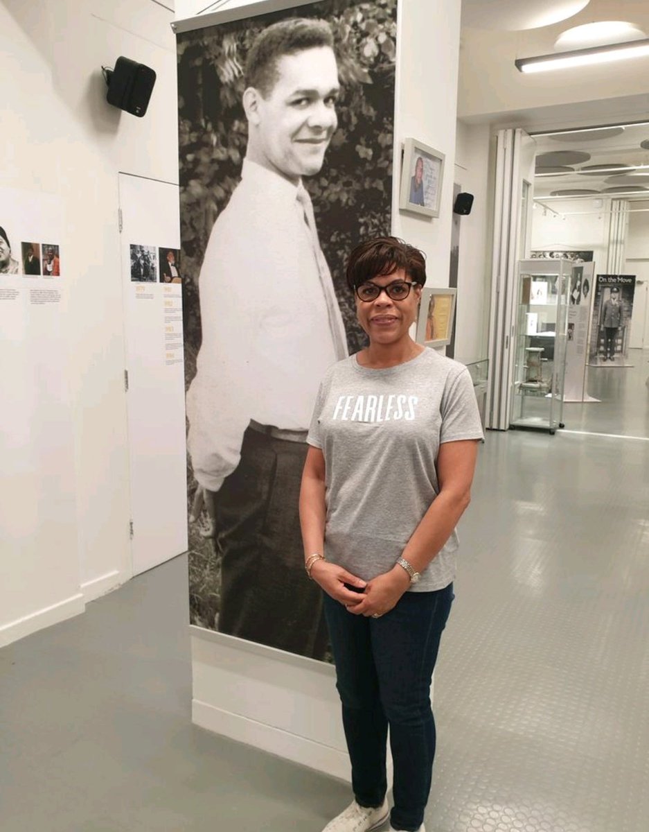 It was so that Deborah could stand side by side with her Dad again, his nickname written on her shirt in tribute  #EulogyProject  #NationalLotteryHeritageFund