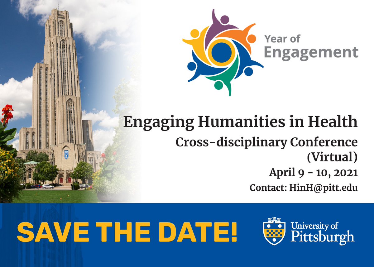ProfSoudi's tweet photo. #PittEngage #HumanitiesinHealth #HumanitiesatWork @PittTweet https://t.co/fosdaBtY7L