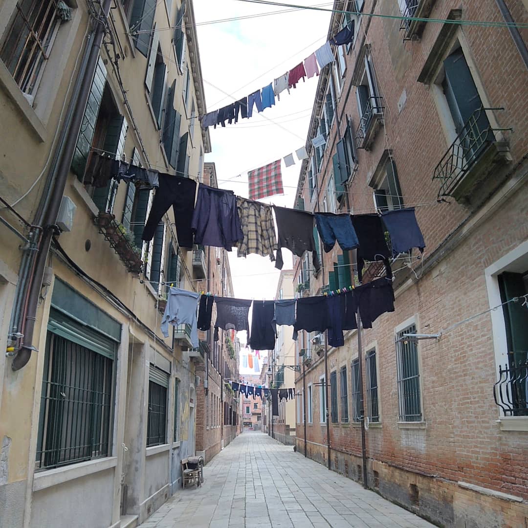 Had a fantastic walk around my local area the other day.  #Washing  #Colours  #Shapes  #Castello  #Arsenalotti  #Venezia  #Venice