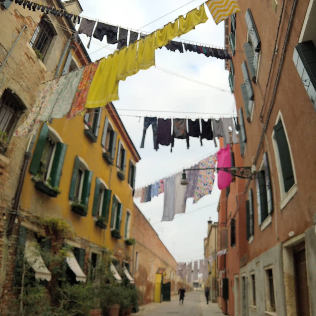 Had a fantastic walk around my local area the other day.  #Washing  #Colours  #Shapes  #Castello  #Arsenalotti  #Venezia  #Venice