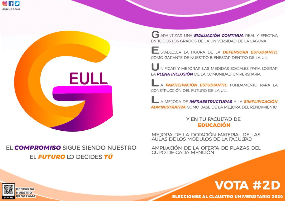 GrupoEULL's tweet photo. Nuevamente, las infraestructuras toman protagonismo en las peticiones concretas del estudiantado de #EDUCACIÓN_ULL. Debemos trabajar como institución en la búsqueda de fondos que permitan su mejora. 
#GEULL #2D https://t.co/z2zu5uB62J