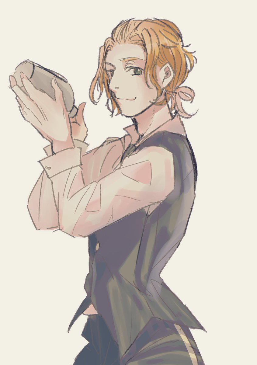 あはら らくがきリク バーテン服のけーくん