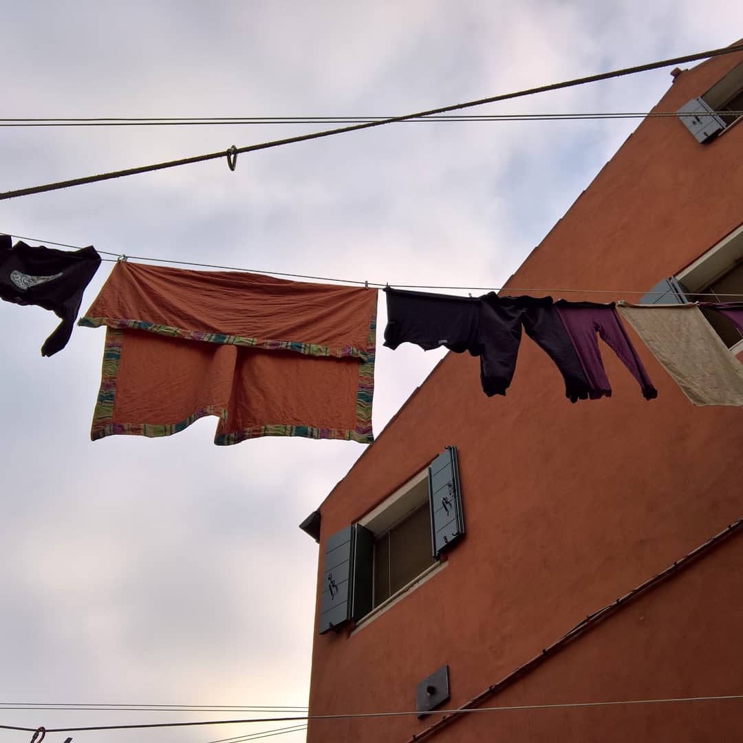 Had a fantastic walk around my local area the other day.  #Washing  #Colours  #Shapes  #Castello  #Arsenalotti  #Venezia  #Venice