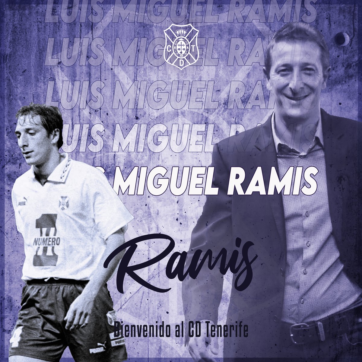 CDTOficial's tweet photo. 🏴󠁧󠁢󠁳󠁣󠁴󠁿 @LuisMiguelRamis regresa al club en el que militó, como jugador, entre 1994 y 1996.

💻 https://t.co/uYtpiSt3xv

#Bienvenido #RamisBlanquiazul https://t.co/iV5P5WZEeW