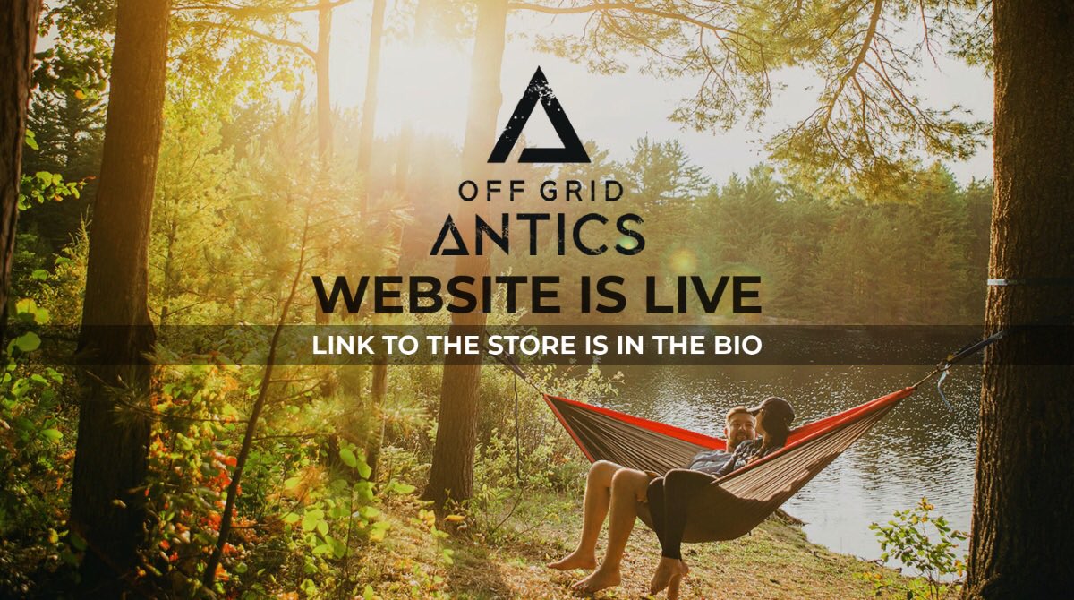 offgridantics's tweet image. The Off Grid Antics store is now live!🔥

Shop for all your ultra-lightweight adventure gear now!👇

offgridantics.com