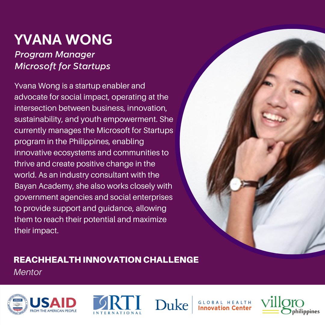 VillgroPH's tweet photo. 5/5
Over 100 participants, 20+ mentors, 40+ hours of blood sweat & tears. ReachHealth Innovation Challenge pushed the boundaries of innovation and technology. Thank you to all the mentors who made it happen
#DisruptTheCycle #RHInnovationChallenge2020
@USAID @RTI_Intl @DukeGhic https://t.co/ueJO4WFGLL