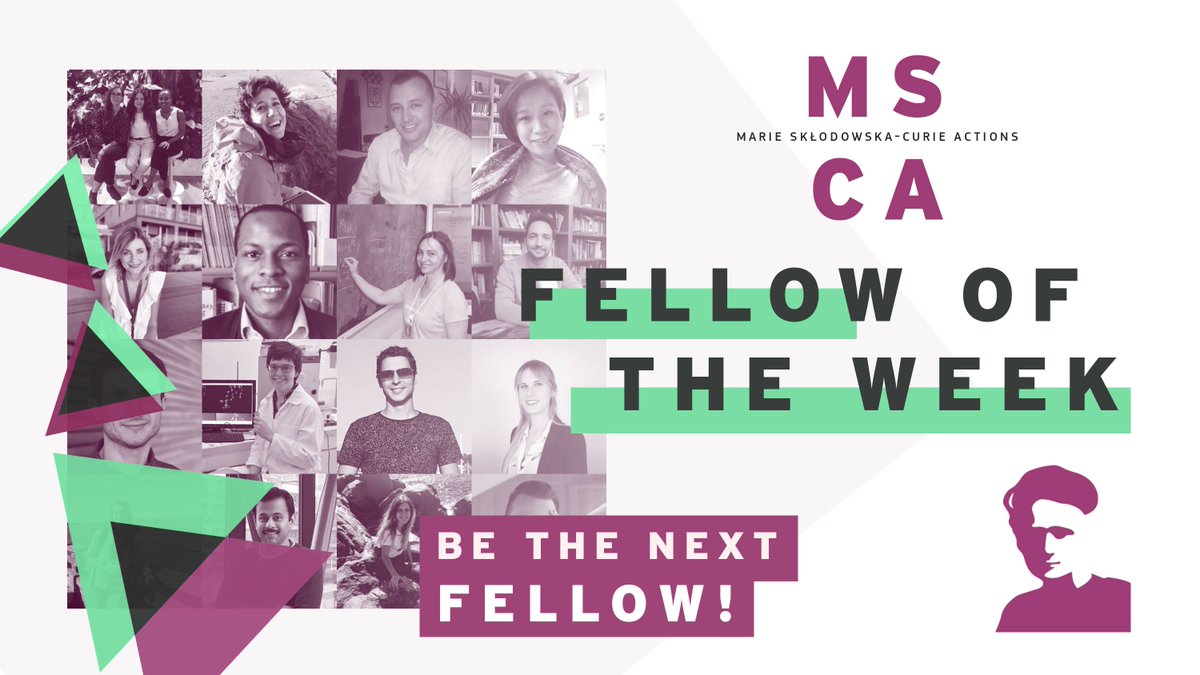 Are you a #MSCA fellow and would like to let people know about yourself &amp; your research? Become a Fellow of the Week!

All you have to do is send an email to EAC-MSCA-COMMUNICATION@ec.europa.eu with:

📝 summary of research
📸 pic
🗣️ info on outreach activities