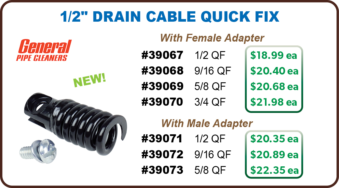 Equiparts on Twitter "General Pipe Cleaners’ QuickFix™ lets you