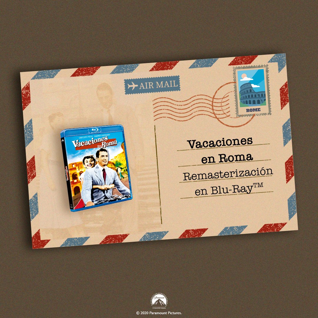¿Quién dijo que no podemos ir de vacaciones sin salir de casa?, ¿O que un clasicazo no se puede ver en calidad Blu-Ray™? 😎