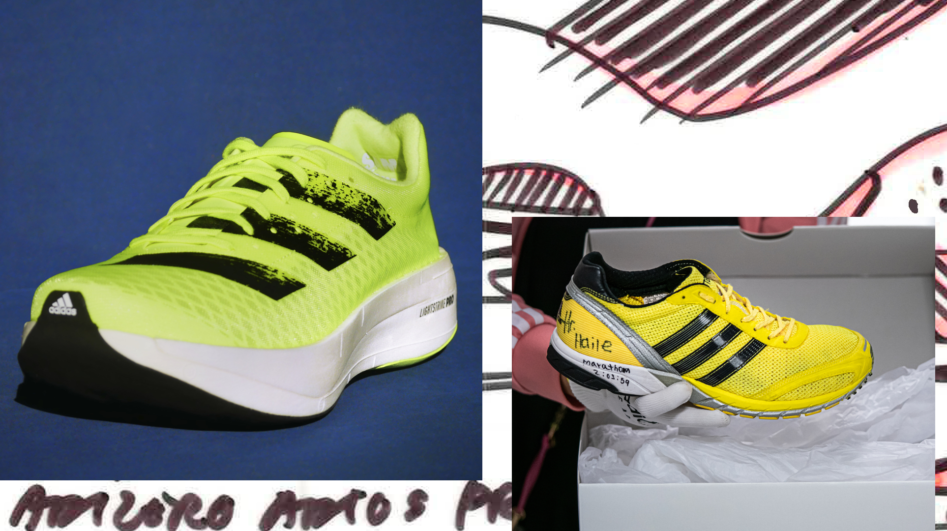 adidas Running on X: "Futuristic progression inspired by iconic legacy. adizero  adios Pro, wrapped in the Solar Yellow of past fast. 📅 On  https://t.co/7xrjW88WLF Dec 1 #adizeroadiosPro https://t.co/l6NMfbMasO" / X