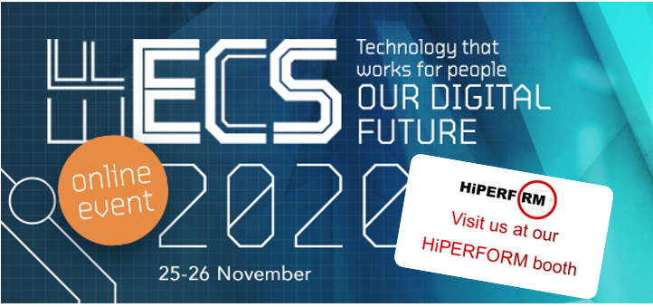 HiPerform's tweet photo. Join our virtual HiPERFORM booth at the #EFECS2020 online event on 25-26 November 2020.

More information can be found on https://t.co/QQ9RiuAy5B and https://t.co/98qbsodud8

#EFECS2020 #HiPERFORM #ECSELJU https://t.co/8G9N4tzC3F