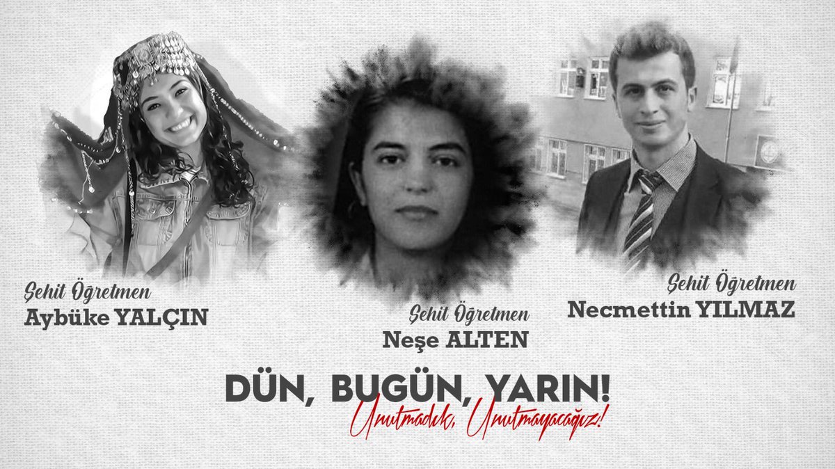 Unutmadık,
Unutmayacağız... 🇹🇷🇹🇷

#benimöğretmenim