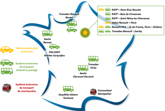 ProjetSam's tweet image. [#VéhiculeAutonome] Webinaire #RegardsCroisés sur le #VA @ProjetSam joue un rôle central dans l’écosystème national de déploiement du #VA en France, avec la Stratégie Nationale du Véhicule Autonome et le Programme France Véhicule Autonome =&amp;gt; 13 territoires 20 partenaires