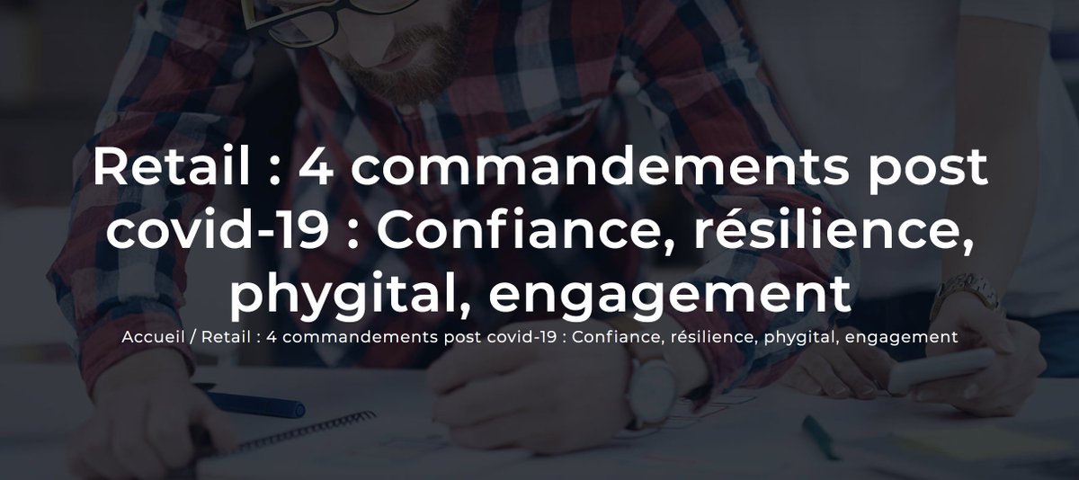 moodmediaEMEA's tweet photo. Retail : 4 commandements post covid-19 : Confiance, résilience, #phygital, engagement- via @JeromeMONANGE 
🔗 https://t.co/YnAmm4TqMw
🔷Dès demain, retrouvez son intervention en replay dans notre webinaire : Points de vente : l'#expérienceclient en période de #covid. https://t.co/h11De22w5M