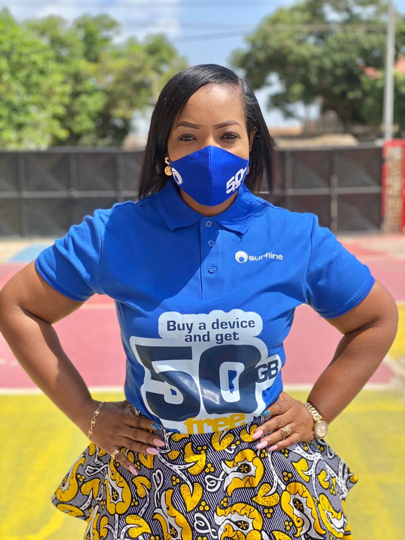 SurflineGH's tweet photo. Meet Evelyn, buy a device from her and get 50GB free. 

Call on 0302745777 for yours today.

#Surfline #4GLTE #Highspeed #internet #offers #Ghana #Accra #Tema #Takoradi #Kasoa #ItsAboutTime https://t.co/LAjLnKfREl