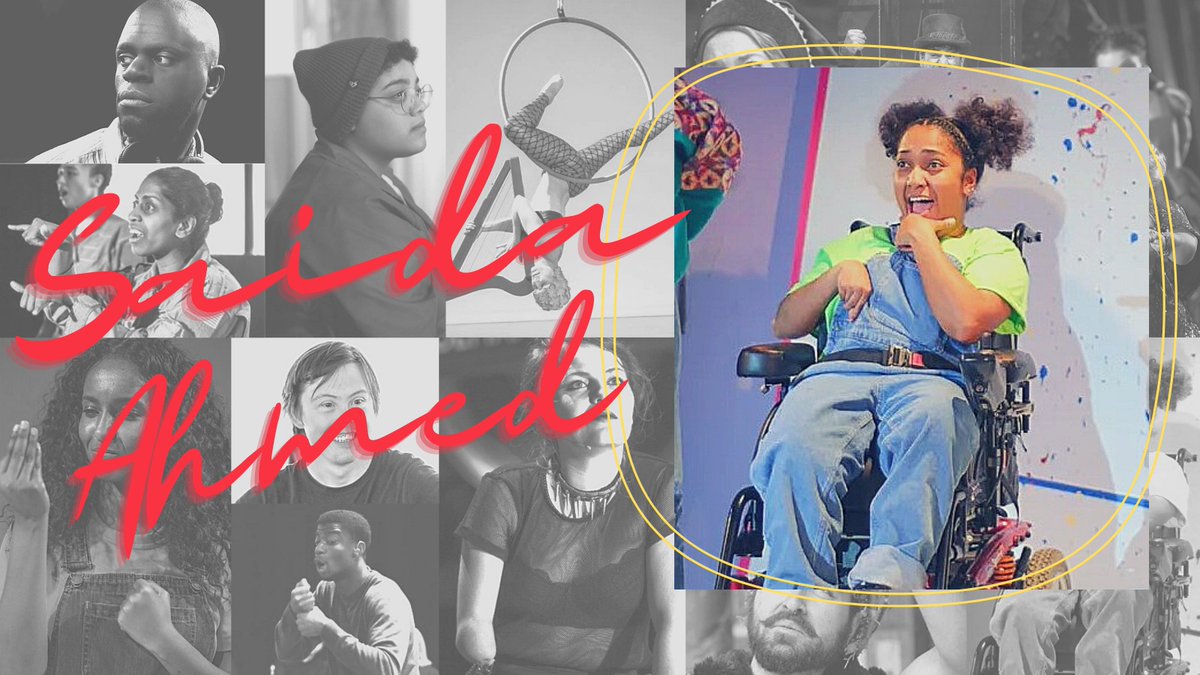 Saida Ahmed ( @SaiSai_IAm) graduated from the Chickenshed BA, and went on to be nominated for a Stage Debut Award for her role in 'Little Miss Burden' at The Bunker Theatre ( @BunkerTheatreUK), which you can watch a clip from here: 