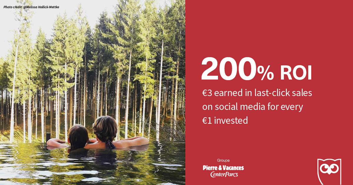 hopekerby's tweet photo. A longtime player in a fiercely competitive tourism sector, learn how Pierre &amp; Vacances Center Parcs Group earned a 200% return on investment in social media: https://t.co/B5ZHjRqvCO https://t.co/bSN0jmIPe6
