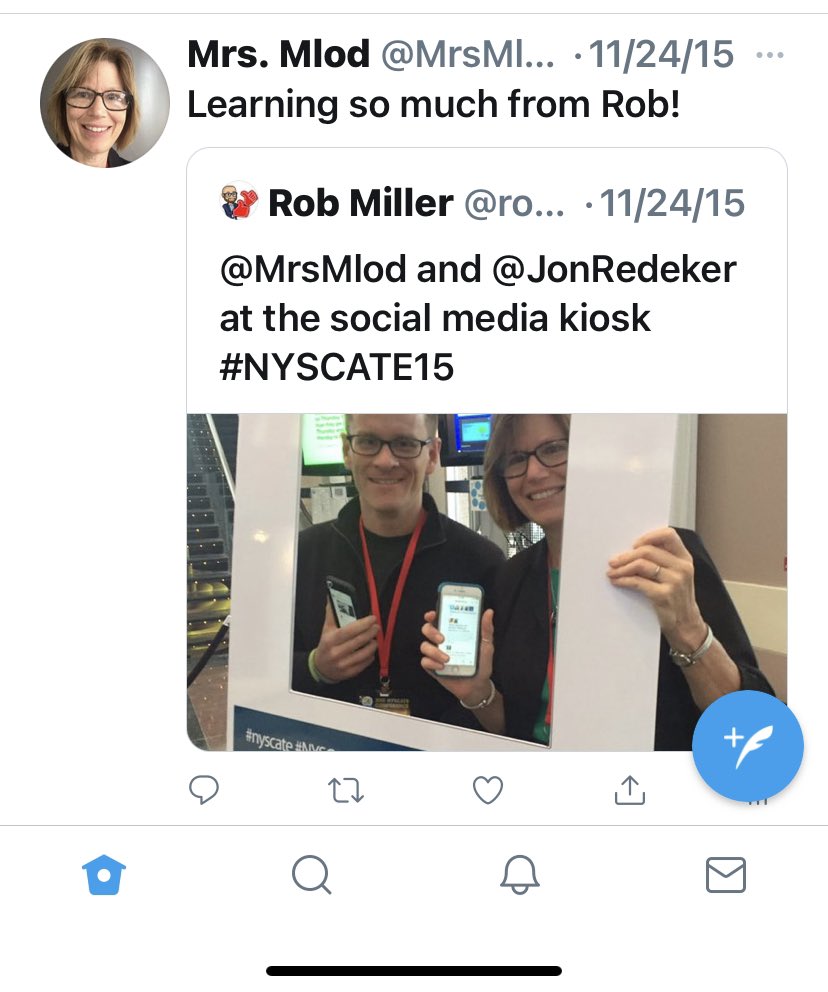 Five years ago I attended my first NYSCATE conference where <a href="/robkmil/">Rob Miller</a> taught me how to manage my twitter account. Amazing experience then and still amazing! #NYSCATE20