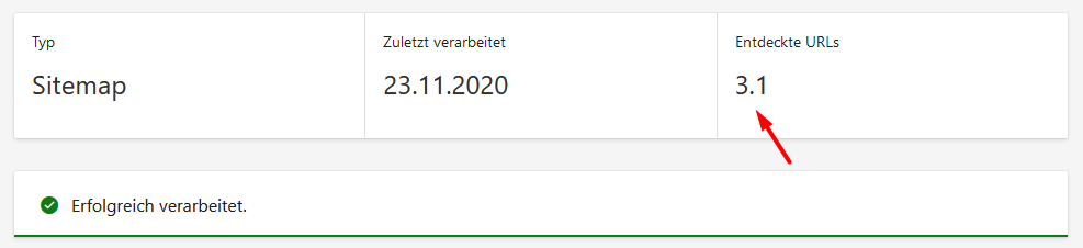 seocat's tweet image. Spannend, 3.1 URLs in der Sitemap 🤓
#bing #webmastertools
