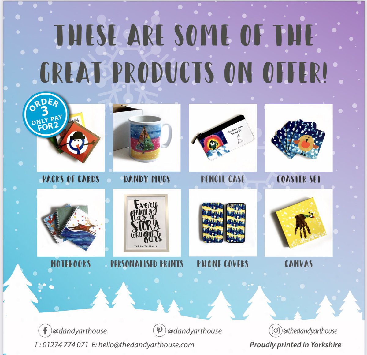 stoswaldsdurham's tweet photo. Tomorrow (Wednesday) is the last day for Christmas card design orders to be placed in time for free delivery to school.  @dandyarthouse https://t.co/8aQnsYthg7