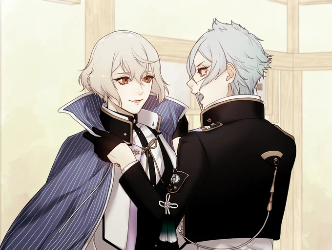 兄者ぁぁぁぁああああ!!! #刀剣乱舞 #とうらぶ #髭切 #膝丸 #源氏兄弟 https://t.co/L6ajoSt7HN 