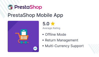 mobikul's tweet photo. It’s a fact that mobile consumption has taken over our lives.

So, in this era of mobilization, the #PrestaShop mobile app plays a vital role to make the e-commerce store easily accessible.

Have a look at the Prestashop Mobile app 👉https://t.co/mzDcZX8vGE

#MobileAppDevelopment https://t.co/uWf270kA4e