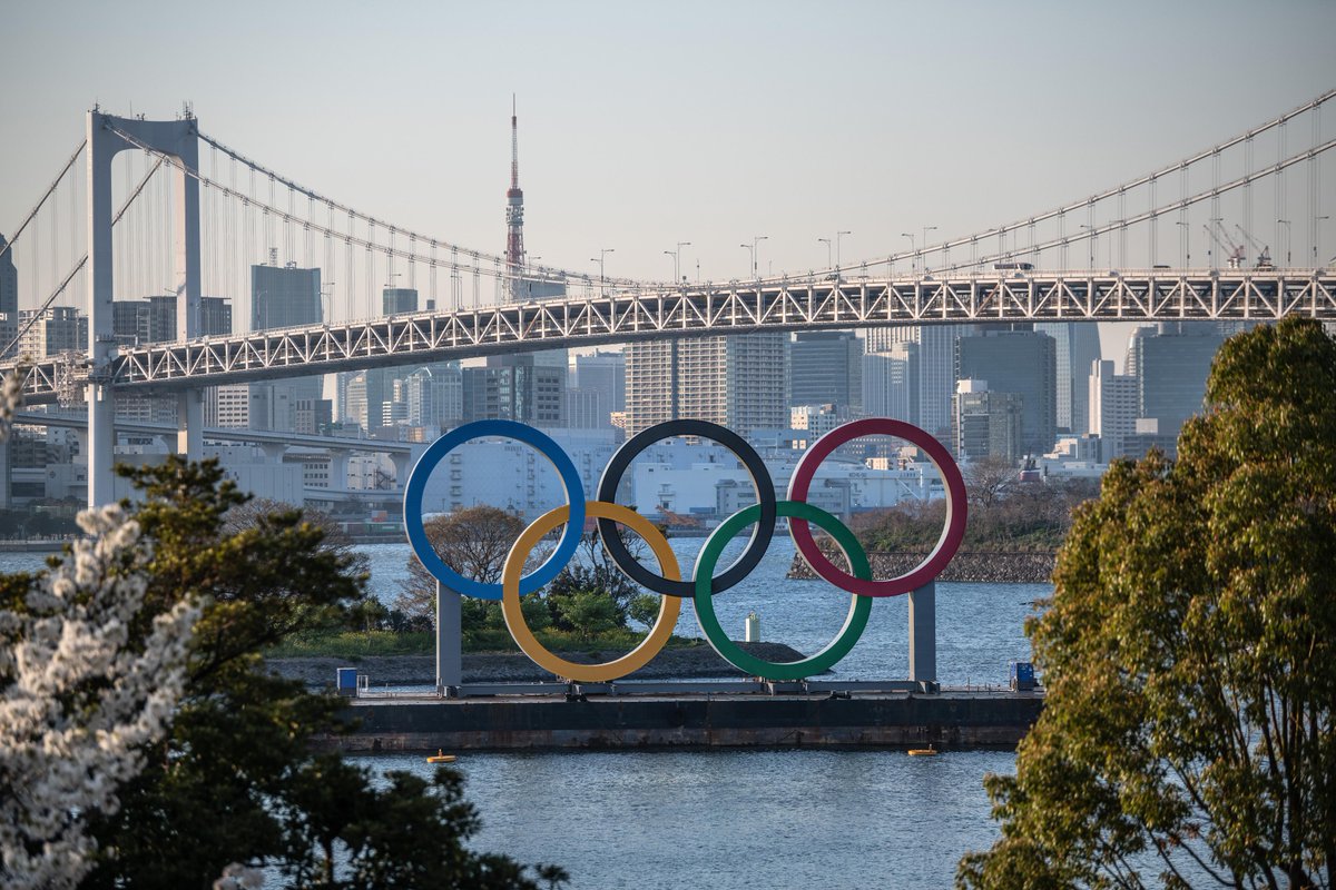 An Olympic view of Tokyo 🤩.
#Tokyo2020 #Tokyo2020Tuesday

<a href="/Tokyo2020/">#Tokyo2020</a>
