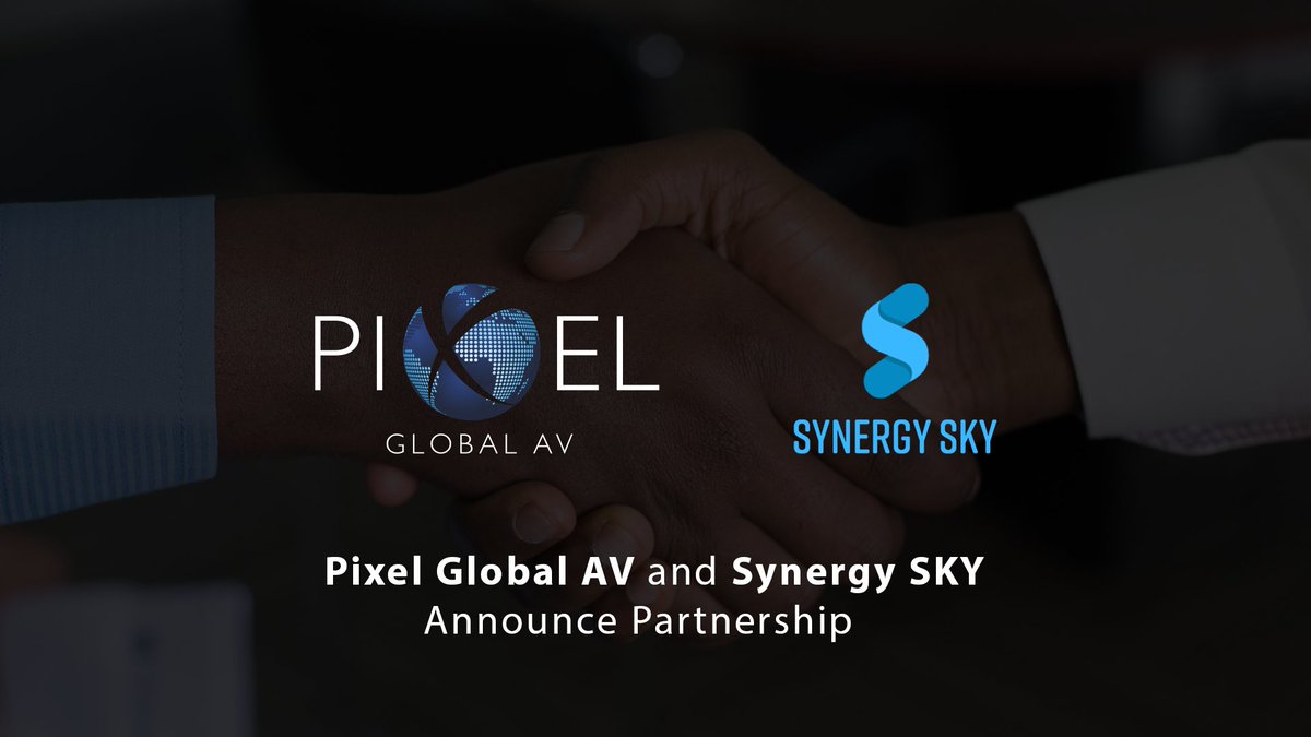 PixelGlobalAV's tweet photo. Pixel Global AV and @SynergySKY announce partnership
#PixelGlobalAV #Partnership #AVoverIP https://t.co/oZcd5lX80p