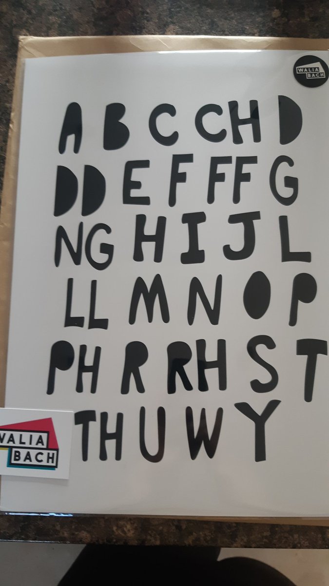 HayleyPincott's tweet photo. Love this, going to gift it for Christmas, just wish I got one for myself. 

#Christmas2020 #WelshAlphabet #Cymraeg https://t.co/B7MRdbicyZ