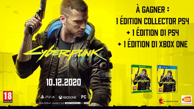 HypergamesA's tweet photo. #Concours 🔥
Tentez de remporter une édition collector PS4 ou un jeu PS4/Xbox One.
Au total 3 gagnants.
Pour participer, il faut :
✔️Follow @HypergamesA
✔️RT le tweet
TAS le 10/12
Voir le règlement ci-dessous : https://t.co/4z4afgqccg