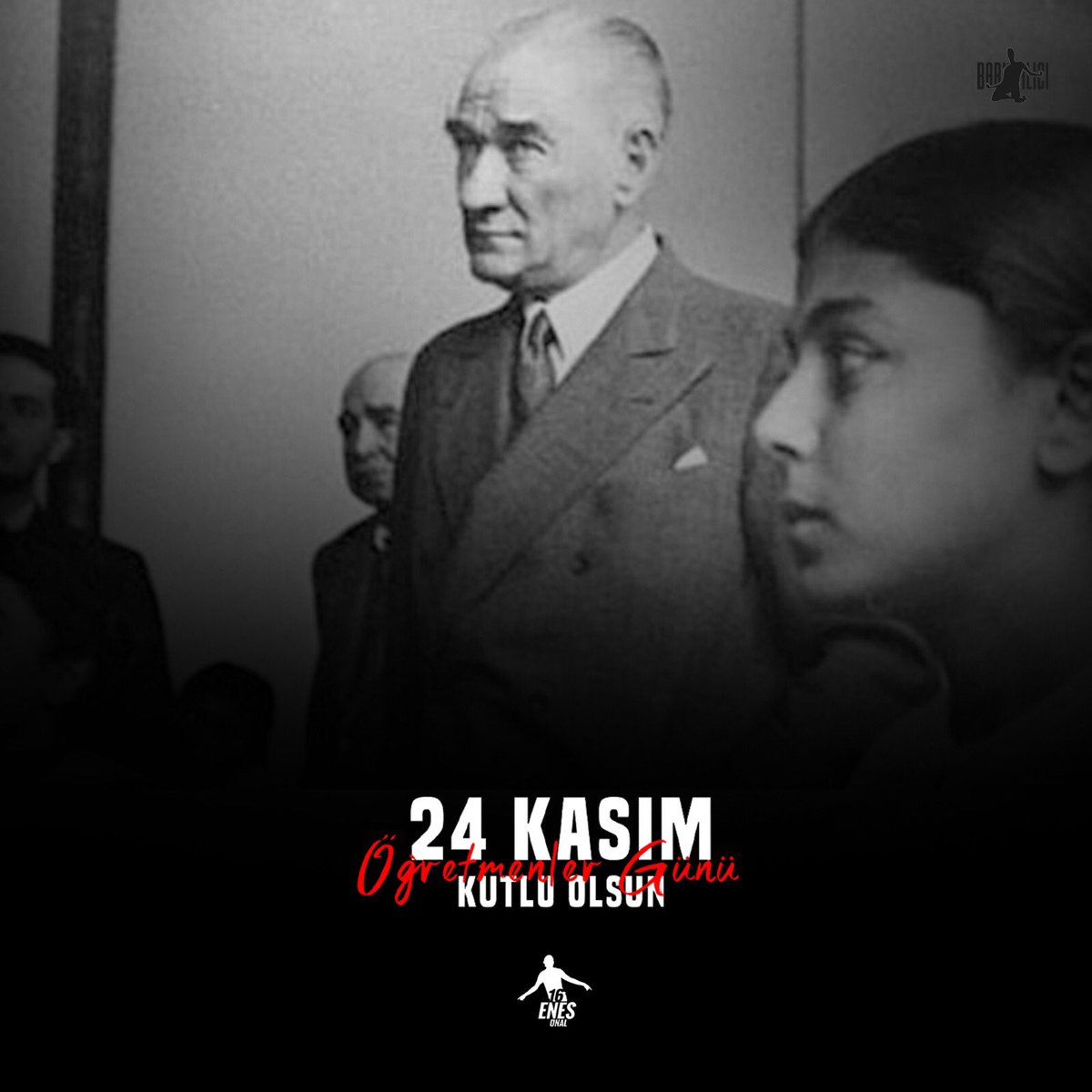 24 Kasım Öğretmenler Günü kutlu olsun.