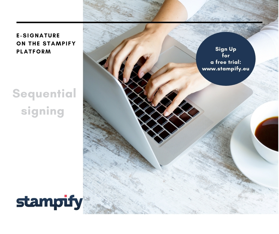 📌 The signing sequence on the #Stampifyplatform
✅ The initiator of the signing defines the order in which the various signers need to sign. A signer will be able to sign a document only when the preceding signers have signed. 

#digitalgovernance #esigning #evoting #emeeting