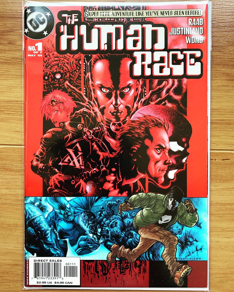 comics42shop's tweet photo. The Human Race, Issue 1
To protect the genetic code of the human race from any outside interference. But when a young man's entire hometown is invaded by an alien force, he joins the group when he manifests strange powers of his own!
#dc #thehumanrace #benraab #comics42shop https://t.co/gnumF8q0eb