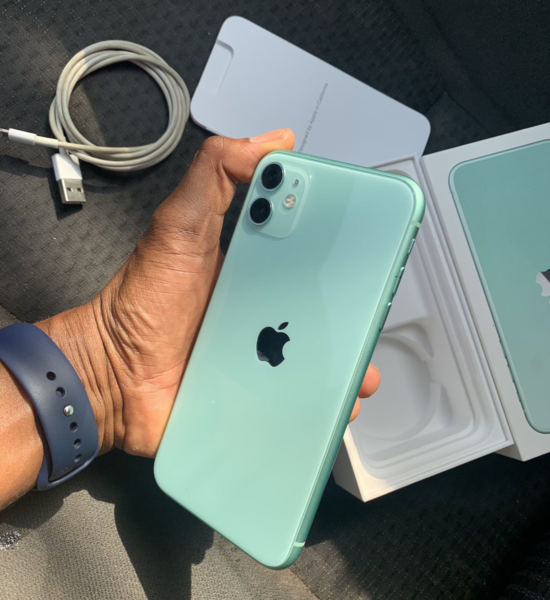  @iTech911 NEATLY USED Used Factory Unlocked iPhone11, Green 128GB. Battery Health >> 89%>> Ghc 4,299Call / WhatsApp / iMessage 0262666226 #iTech911  #iBuy  #iSell  #iSwap  #iFix  #Apple  #Accra   #Warranty  #iDealerShip   #TechAddiction