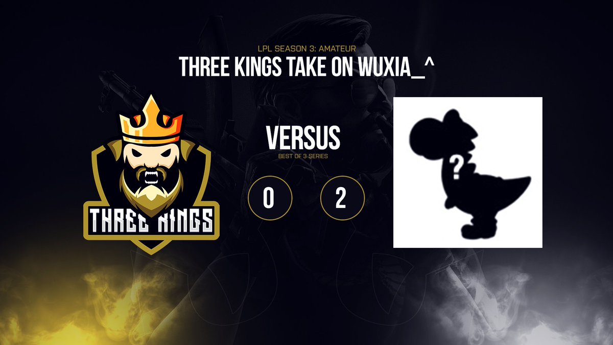 ThreeKingsOCE's tweet photo. [#TKECSGO]

Unfortunately our boys take the L and are knocked out of the finals by Wuxia!

Congrats on a good season and can't wait to see you come back next season even stronger!

#KingTakeOver https://t.co/GIvcSGIgxq