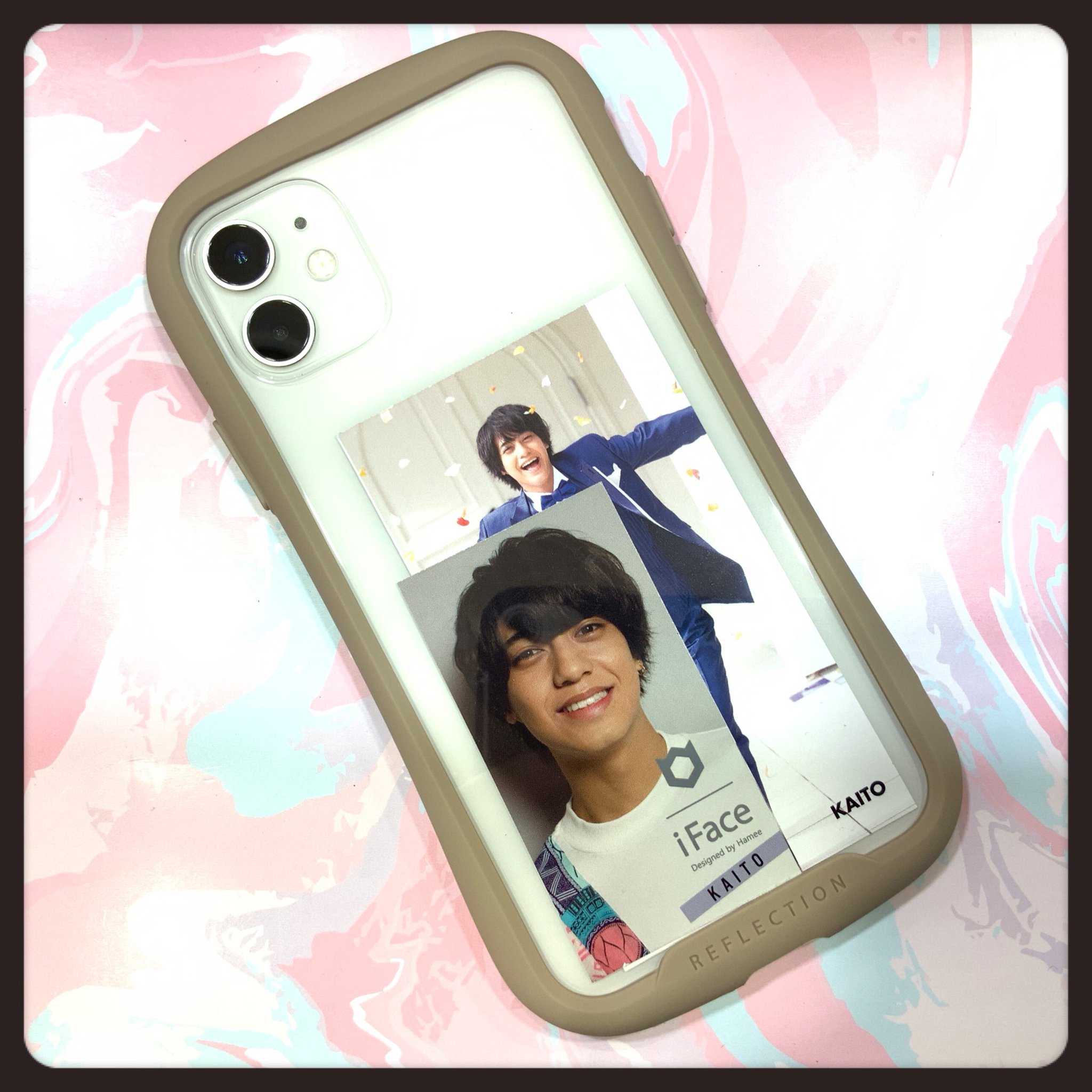 M Factory Sur Twitter Iface クリアガラス 背面がクリアなので 推しの写真やステッカーなど挟んで オリジナルでお使いいただけます 気分で色々挟んでいただくと 飽きずに長く使っていただけますよ Kingandprince 高橋海人 倖田來未