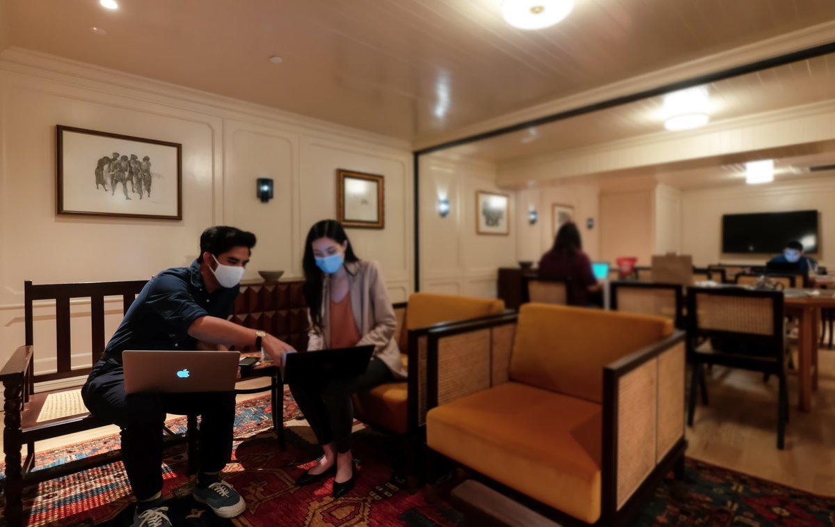 ormondhotels's tweet photo. Guess what? We’re offering even more spaces for you to Work From our Hotel. Our Meeting Rooms are perfect for groups, so if you’re looking for a place to have private conversations with your team, visit us tomorrow or call 03-2778 6666 to inquire. https://t.co/j3mVcf6yQN