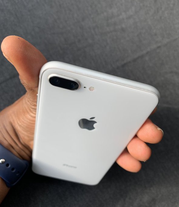  @iTech911 USED BUT VERY NEATUsed Factory Unlocked iPhone8Plus, Silver, 64GB. Battery Health >> 79%>> Ghc 2,400Call / WhatsApp / iMessage 0262666226 #iTech911  #iBuy  #iSell  #iSwap  #iFix  #Apple  #Accra   #Warranty  #iDealerShip   #TechAddiction