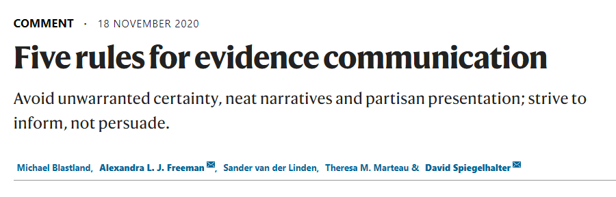 EUScienceAdvice's tweet photo. This @nresearchnews article echoes many of the messages in our #MakingSenseOfScience report.
Worth to repeat the importance of acknowledging unknowns, complexity, conflicts of interest & researchers' own values.
https://t.co/Jllp0uDo9c
#scicomm #science4policy https://t.co/wNi8391gdq