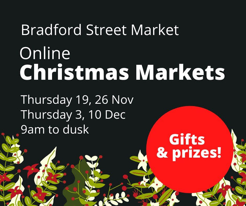 CatherineSimes's tweet photo. Don't miss the online Bradford Street Market's Christmas special this Thurs. More stalls, more prizes to win + more chances to #shoplocal at Bradford's first + biggest online market! Supporting our indie traders when they need it most. Spread the word 🎄🎁
https://t.co/MQuAQFP4s5 https://t.co/7a6z2yrSYm